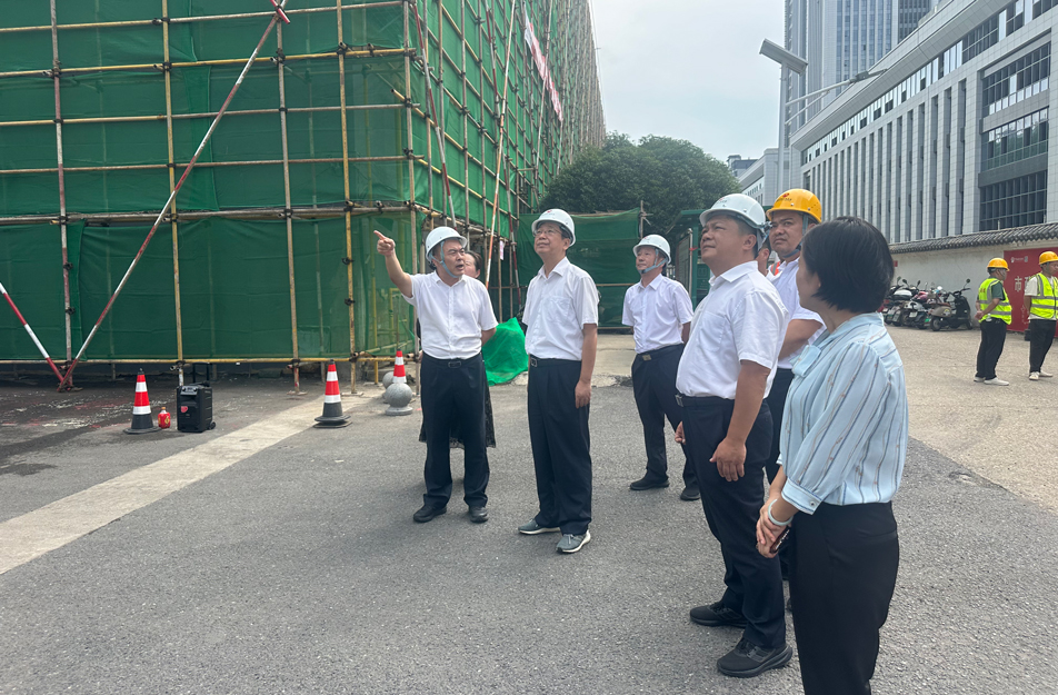 南昌市人大常委會副主任、黨組成員王強(qiáng)一行到新建區(qū)老舊小區(qū)改造項目檢查調(diào)研